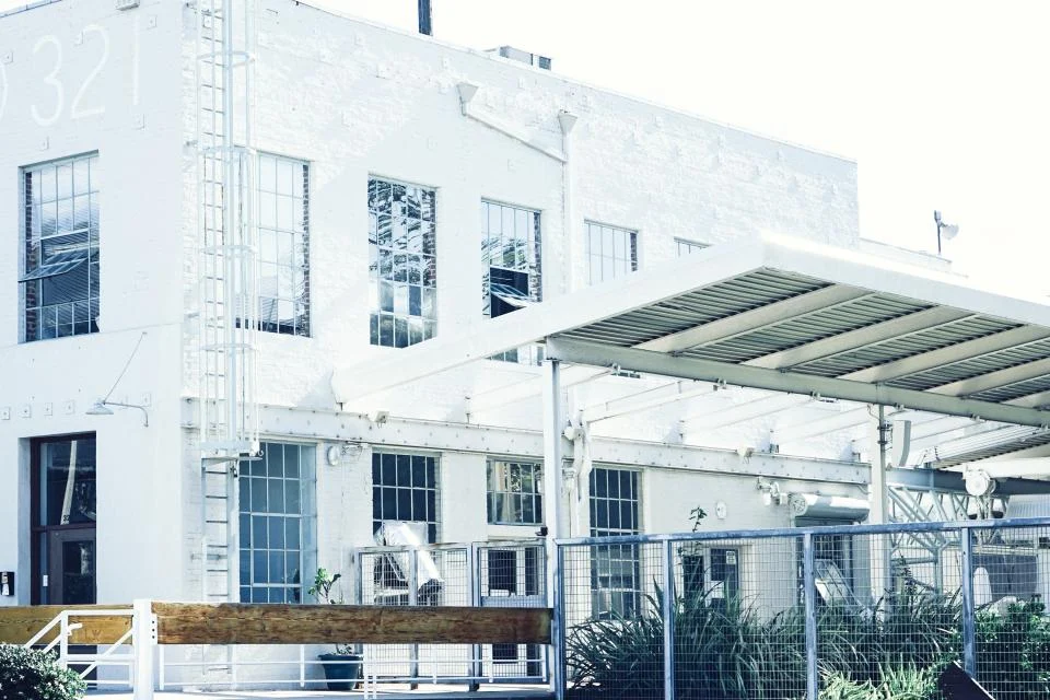 Commercial warehouse building